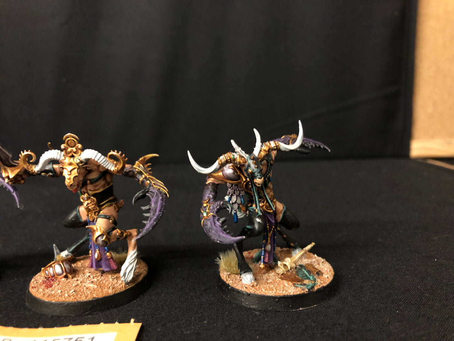 3x Slaangor Fiendbloods #329 VERY Well Painted Hedonites of Slaanesh AOS Warhammer 40k