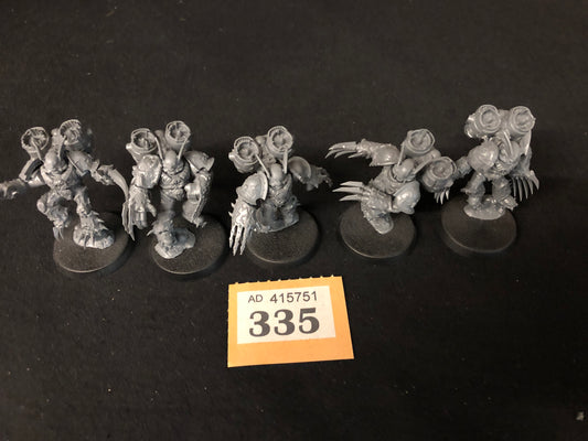5x Raptors #335 Chaos Space Marines Warhammer 40k