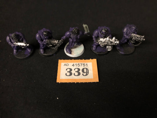 5x Scouts #339 Space Marines Warhammer 40k