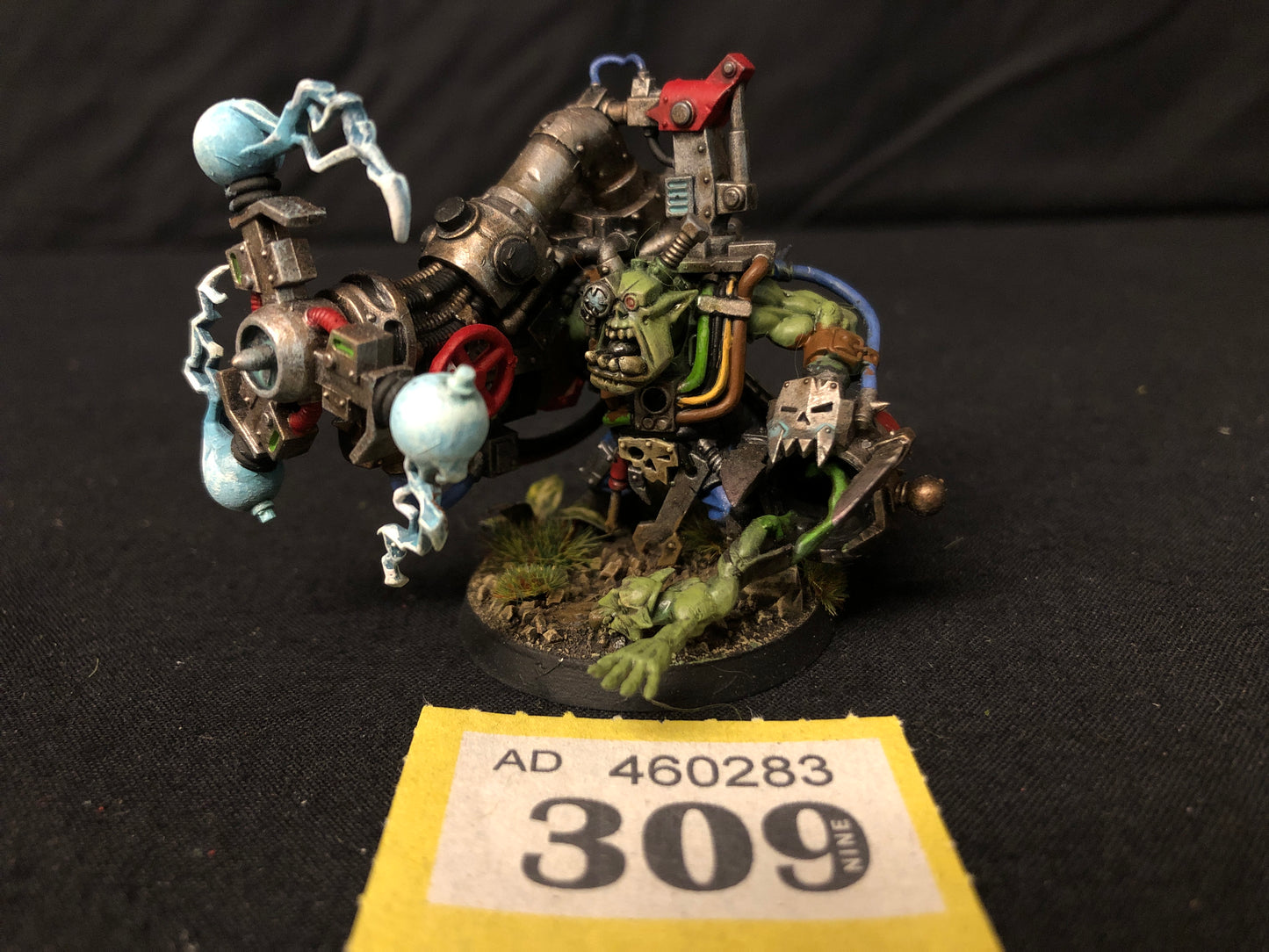 Big Mek with Shokk Gun #309 Very Well Painted Orks Warhammer 40k