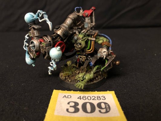 Big Mek with Shokk Gun #309 Very Well Painted Orks Warhammer 40k
