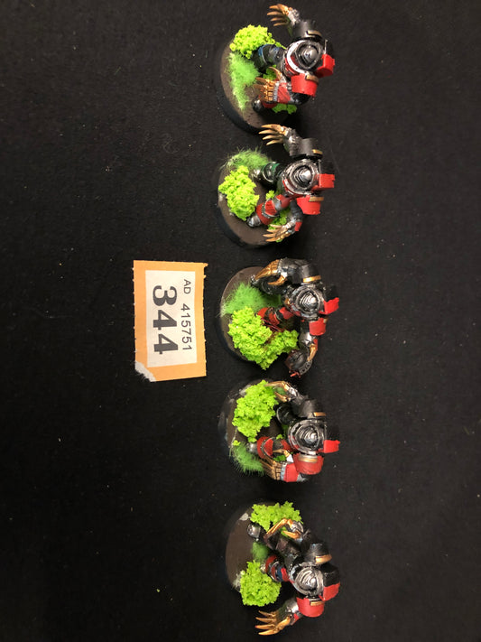 5x Cataphractii Terminators Squad #344 Legiones Astartes 30k Warhammer 40k