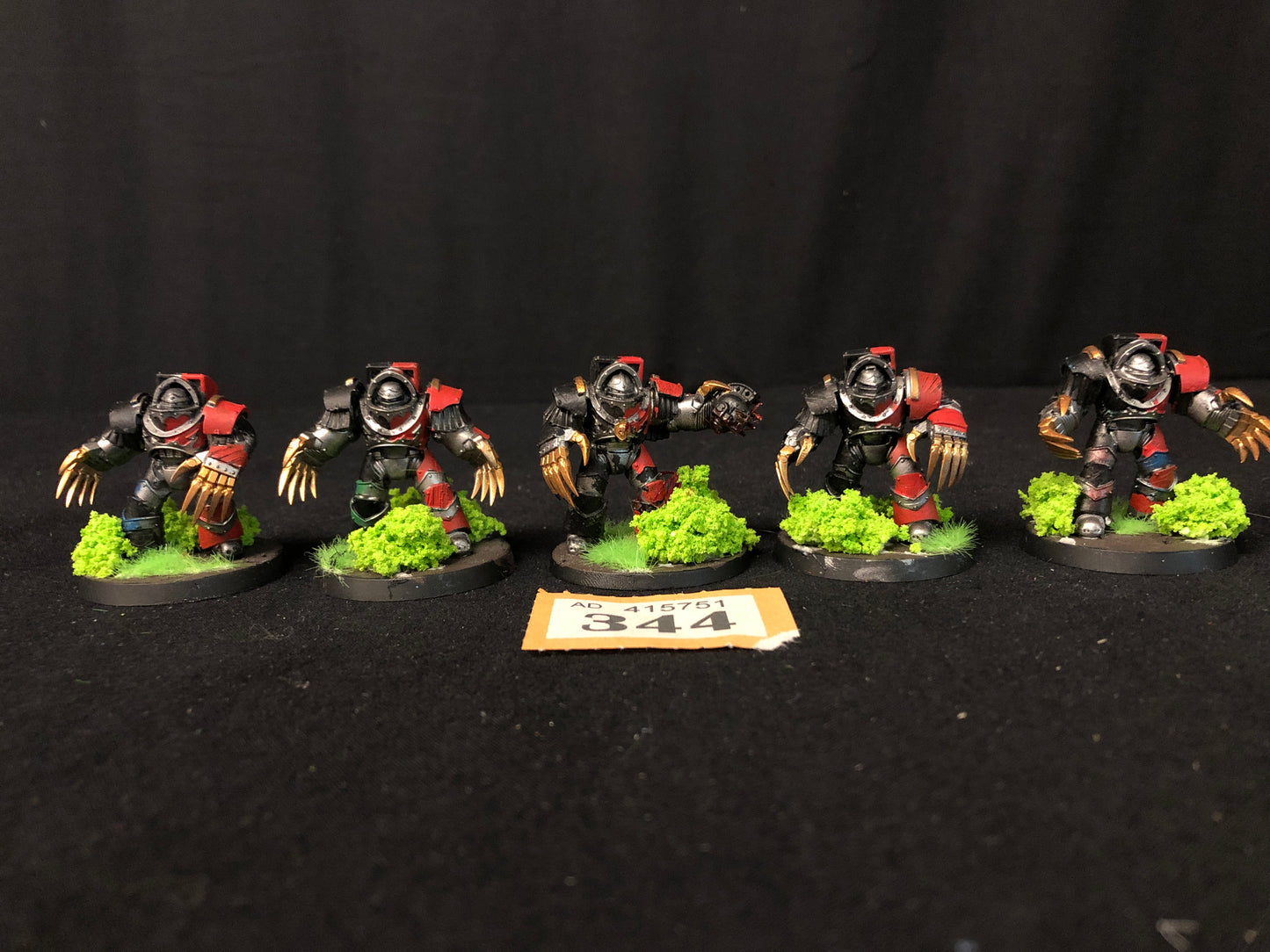 5x Cataphractii Terminators Squad #344 Legiones Astartes 30k Warhammer 40k