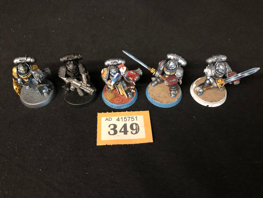 5x Strike Squad #349 Grey Knights Space Marines Warhammer 40k