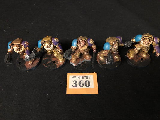 5x Primaris Terminator Squad #360 Space Marines Warhammer 40k
