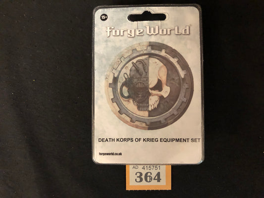 Death Korps of Kreig Equipment Set  Death Korps of Krieg OOP Forgeworld #364 BNIB Astra Militarum Warhammer 40k