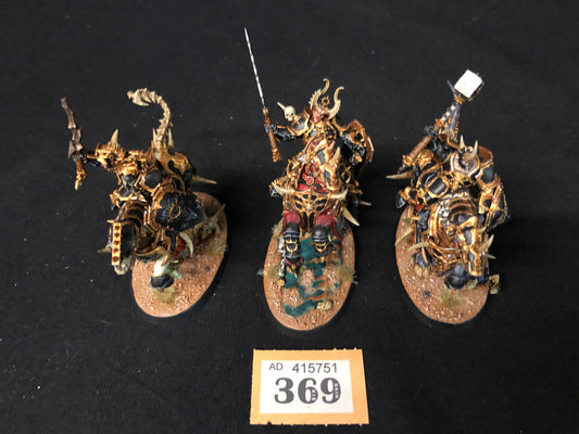 3x Varanguard #369 VERY Well Painted Slaves to Darkness AOS Warhammer 40k