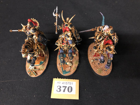 3x Varanguard #370 VERY Well Painted Slaves to Darkness AOS Warhammer 40k