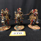 3x Varanguard #370 VERY Well Painted Slaves to Darkness AOS Warhammer 40k