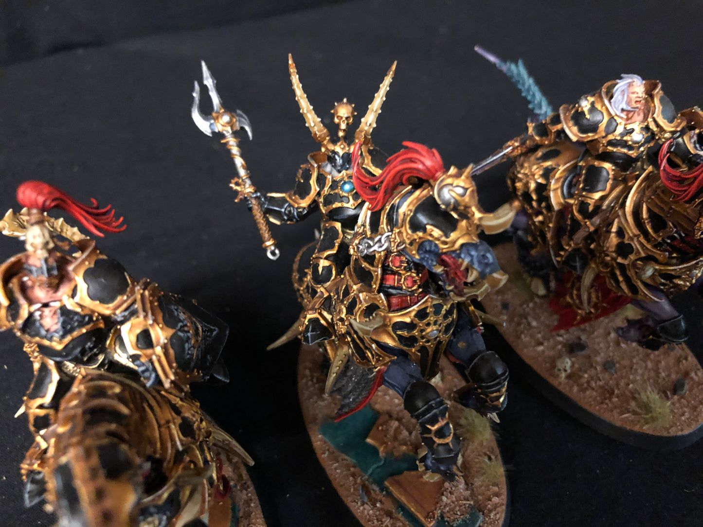 3x Varanguard #370 VERY Well Painted Slaves to Darkness AOS Warhammer 40k