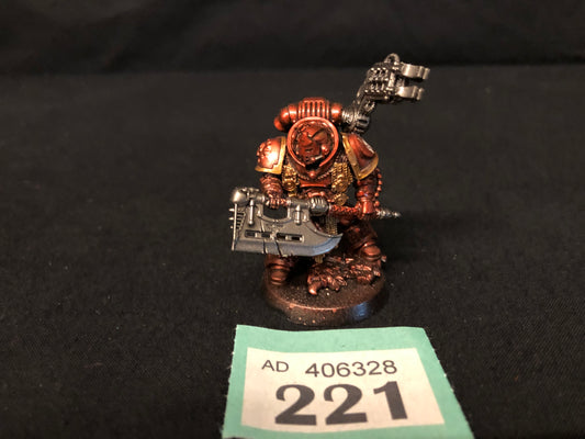 Legion Praetor with Power Axe #221 Legiones Astartes Space Marines Warhammer 40k 30k