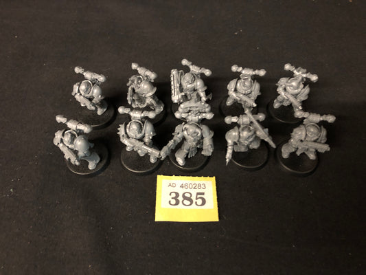 10x Legionnaires Chaos Space Marines #385 Chaos Space Marines Warhammer 40k