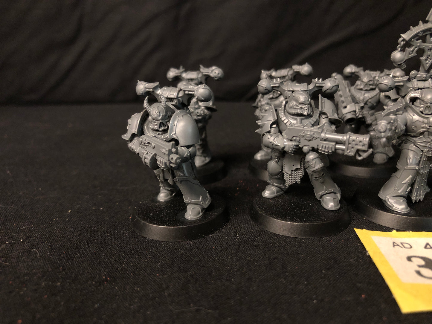 10x Legionnaires Chaos Space Marines #385 Chaos Space Marines Warhammer 40k