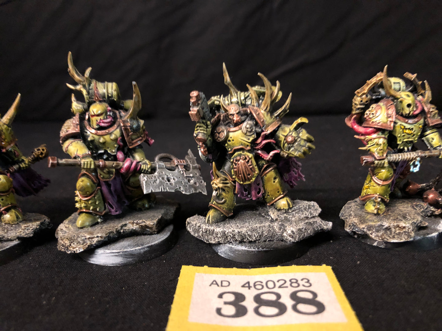 7x Plague Marines #388 Very Well Painted Death Guard Warhammer 40k