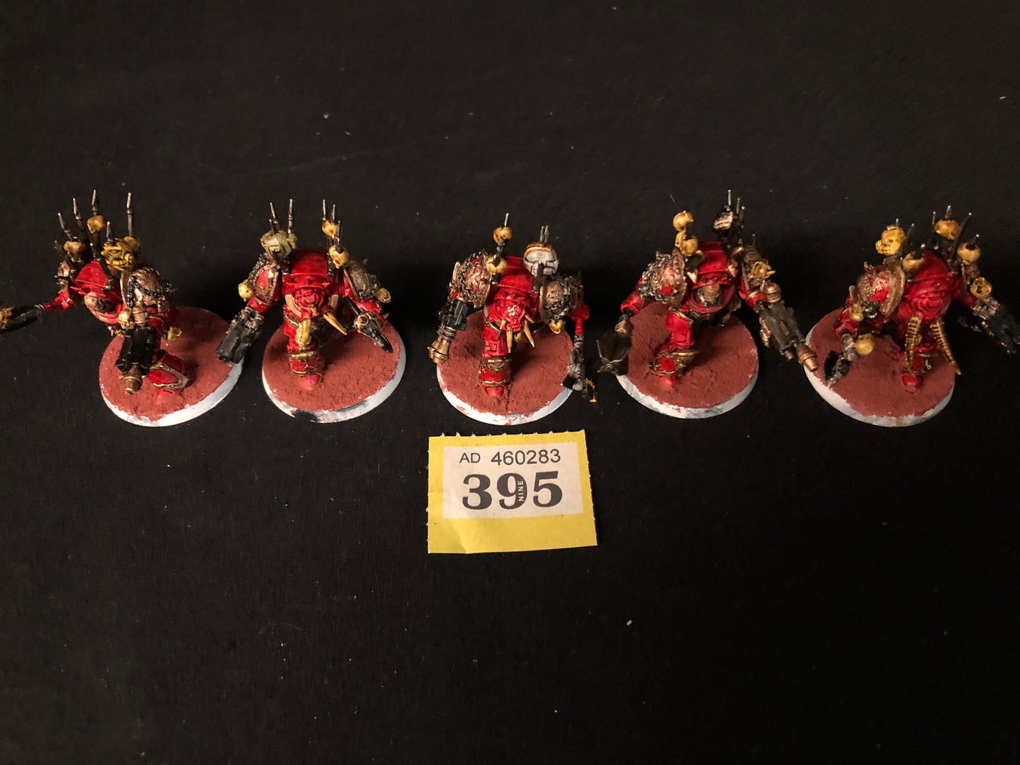 5x Chaos Terminators Squad #395 Chaos Space Marines Warhammer 40k