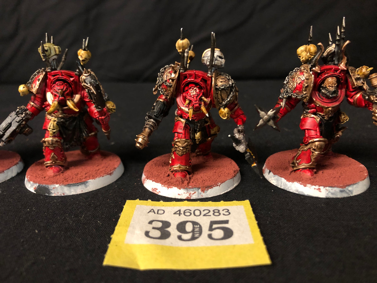 5x Chaos Terminators Squad #395 Chaos Space Marines Warhammer 40k