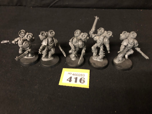 5x Raptors #416 Chaos Space Marines Warhammer 40k