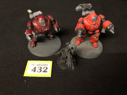 2x Kastelan Robots + Datasmith #432 Adeptus Mechanicus Warhammer 40k