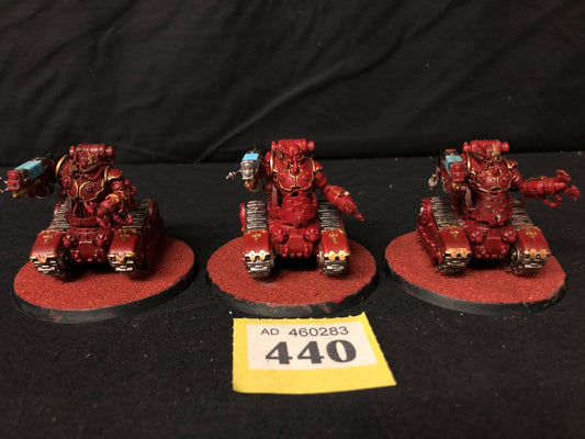3x Kataphron Destroyers #440 Adeptus Mechanicus Warhammer 40k