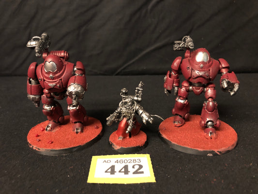 2x Kastelan Robots + Datasmith #442 Adeptus Mechanicus Warhammer 40k
