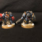5x Wolf Guard Terminators #307 VERY Well Painted Space Wolves Space Marines Warhammer 40k