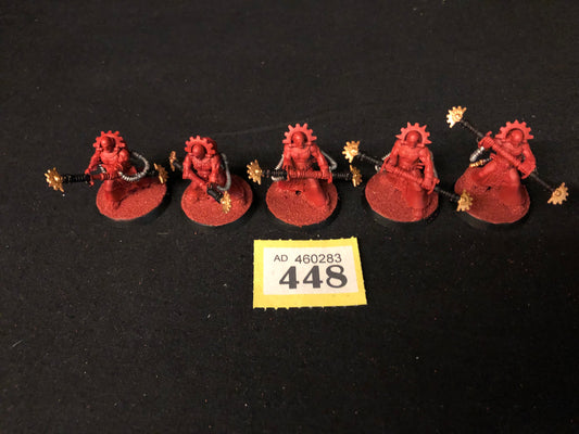 5x Electro Priests #448 Adeptus Mechanicus Warhammer 40k