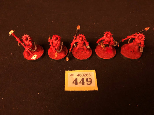5x Electro Priests #449 Adeptus Mechanicus Warhammer 40k