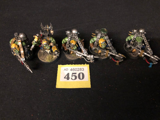 5x Burna Boyz #450 VERY Well Painted Orks Warhammer 40k