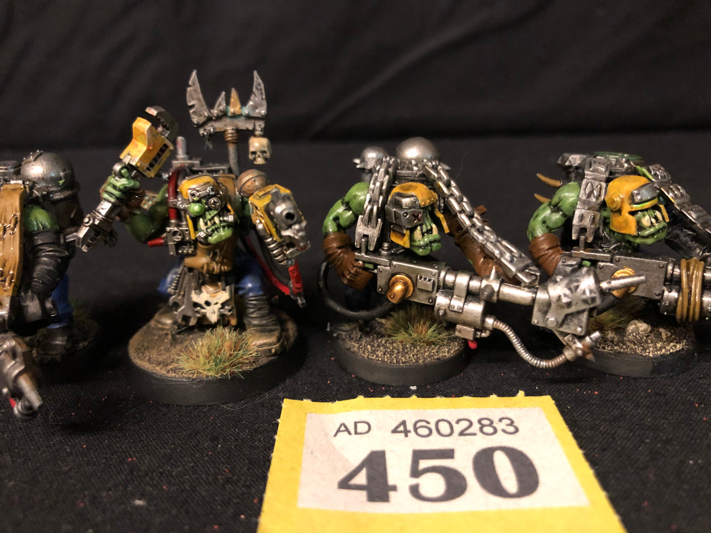 5x Burna Boyz #450 VERY Well Painted Orks Warhammer 40k