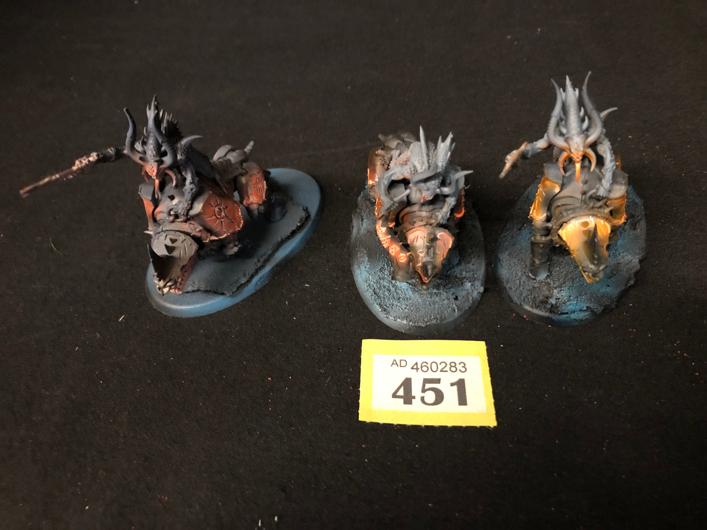 3x Bloodcrushers #451 Well Painted Daemons of Khorne AOS Warhammer 40k