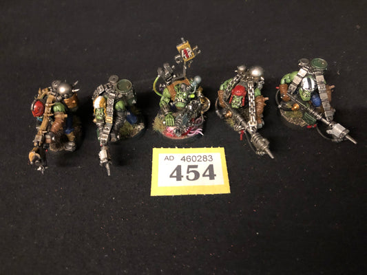 5x Burna Boyz #454 VERY Well Painted Orks Warhammer 40k