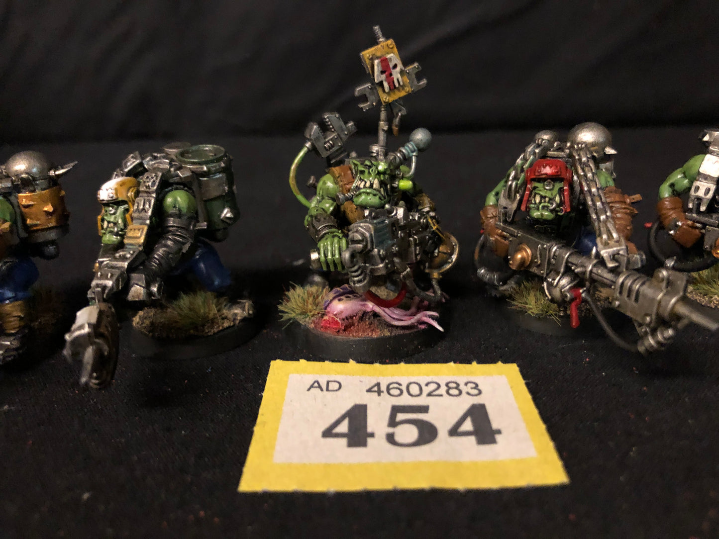 5x Burna Boyz #454 VERY Well Painted Orks Warhammer 40k