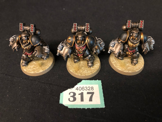 3x Primaris Aggressors #317 Well Painted Space Marines Warhammer 40k