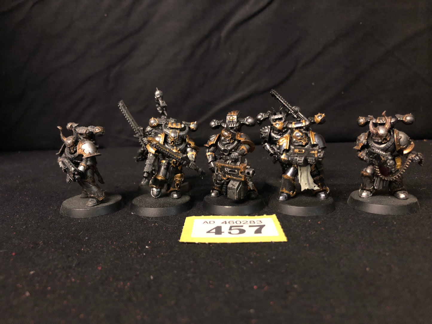 7x Chaos Sapce Marines #457 Chaos Space Marines Warhammer 40k
