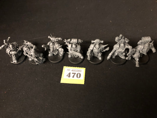 7x Plague Marines #470 Death Guard Warhammer 40k
