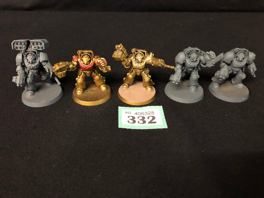 5x Terminator Squad Primaris #332 Space Marines Warhammer 40k