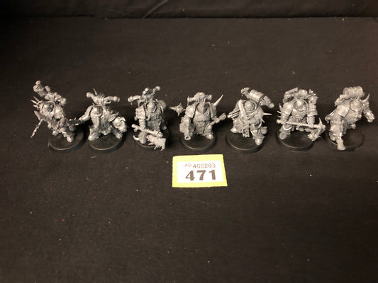 7x Plague Marines #471 Death Guard Warhammer 40k