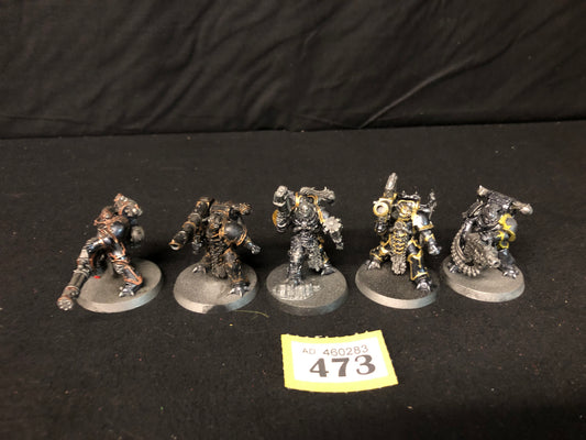 5x Havocs #473 Chaos Space Marines Warhammer 40k