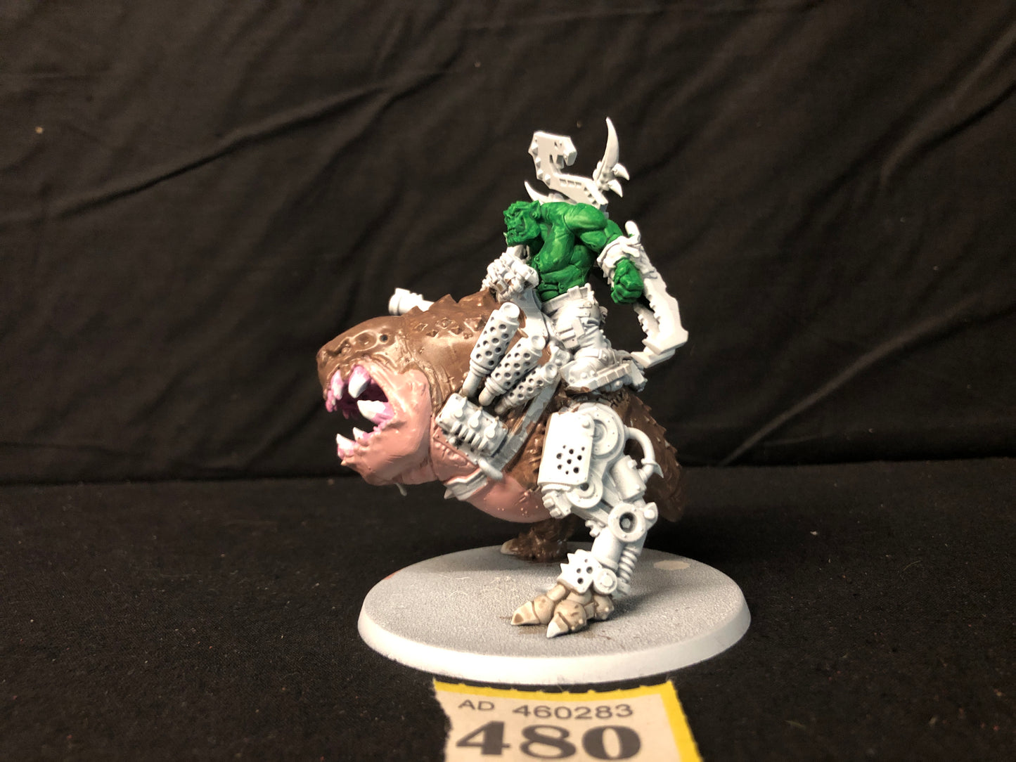 Beastboss on Squigosaur #480 Orks Warhammer 40k