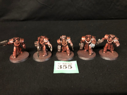 5x Cataphractii Terminator Squad #355 Legiones Astartes 30k Warhammer 40k