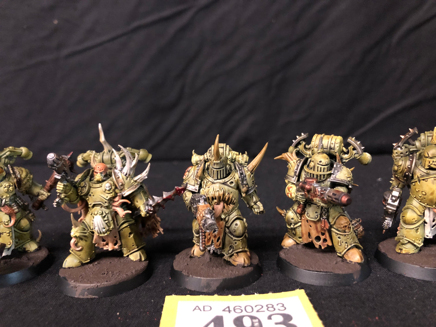 5x Plague Marines #493 Death Guard Warhammer 40k