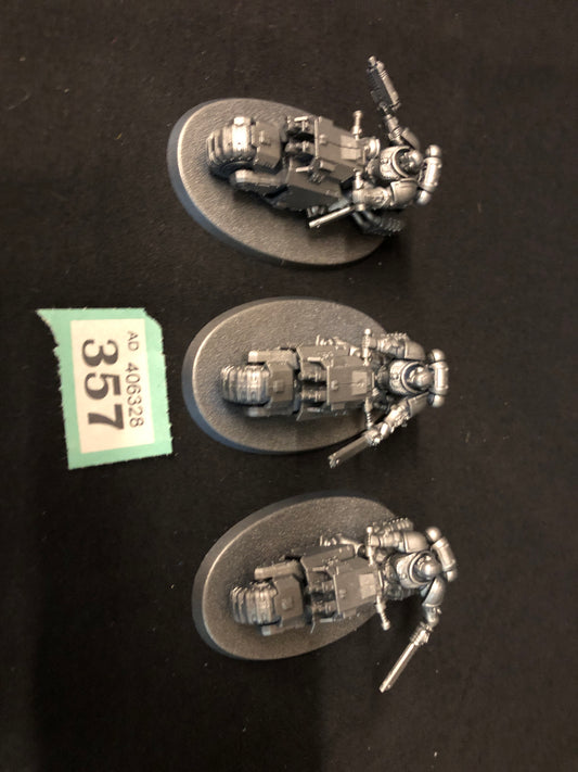 3x Primaris Outriders #357 Space Marines Warhammer 40k