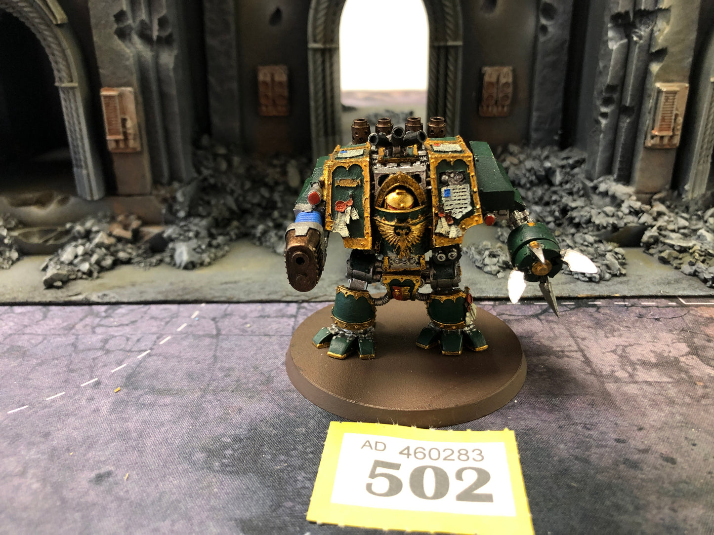 OOP Dreadnought #502 Well Painted Space Marines Warhammer 40k