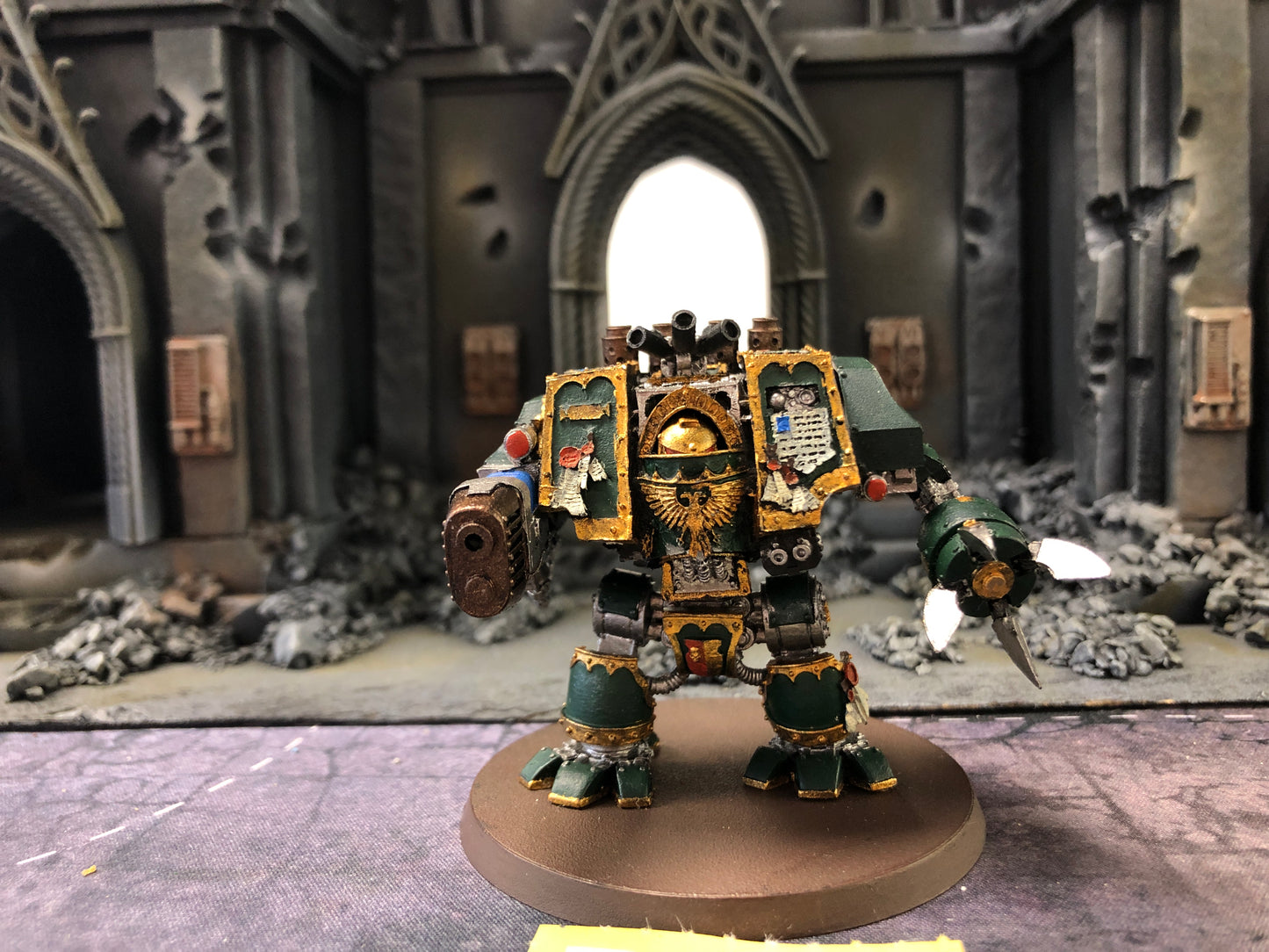 OOP Dreadnought #502 Well Painted Space Marines Warhammer 40k