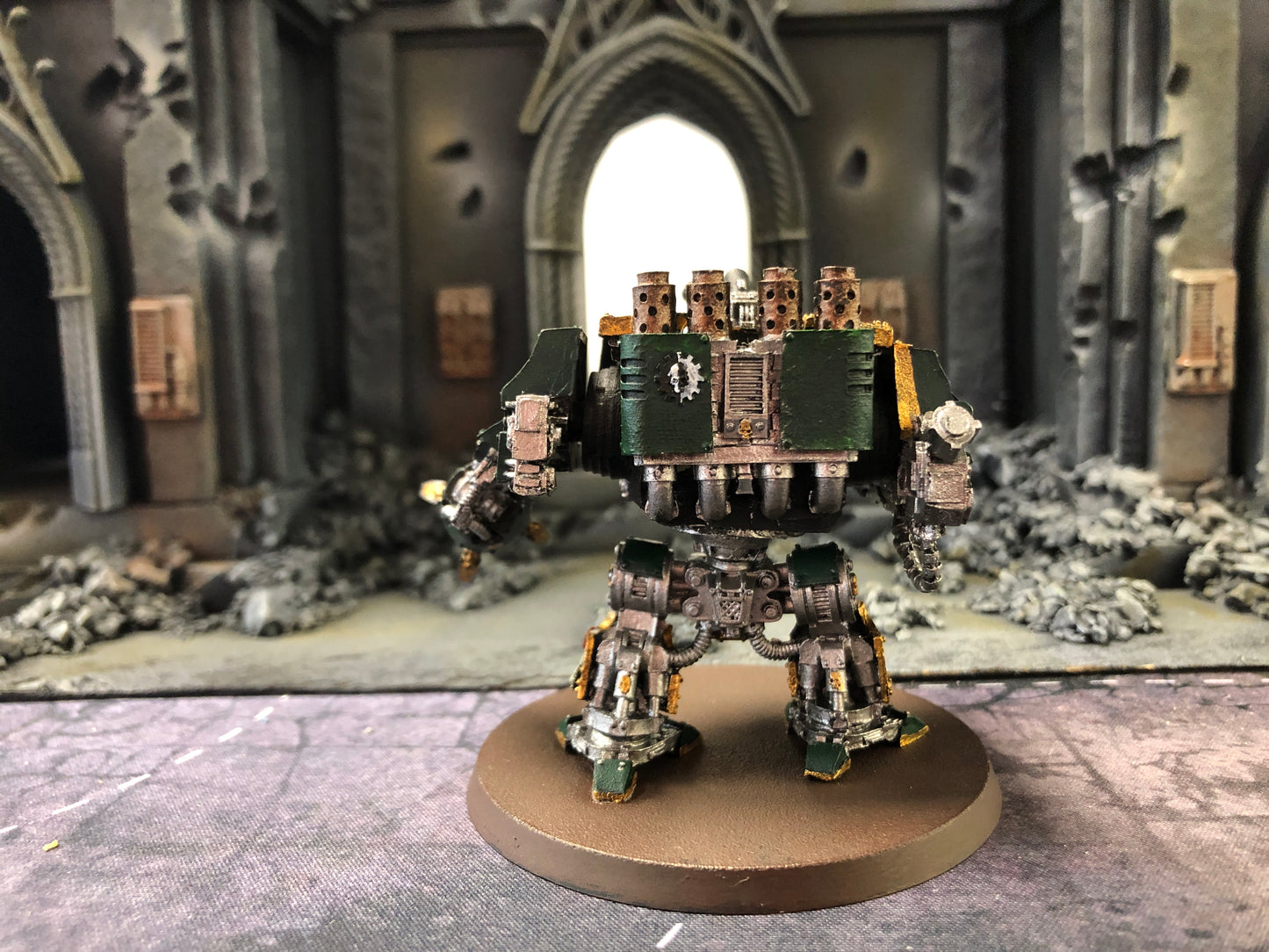 OOP Dreadnought #502 Well Painted Space Marines Warhammer 40k