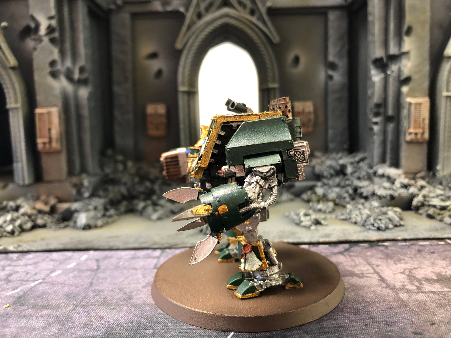 OOP Dreadnought #502 Well Painted Space Marines Warhammer 40k