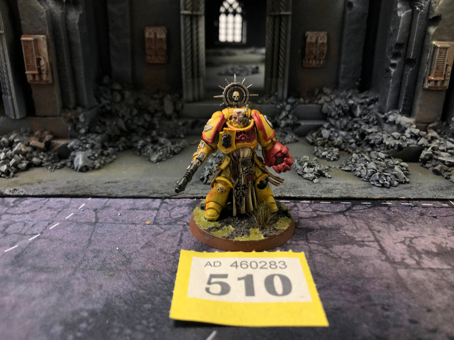 Primaris Captain with Power fist #510 Imperial Fists Well Painted Space Marines Warhammer 40k