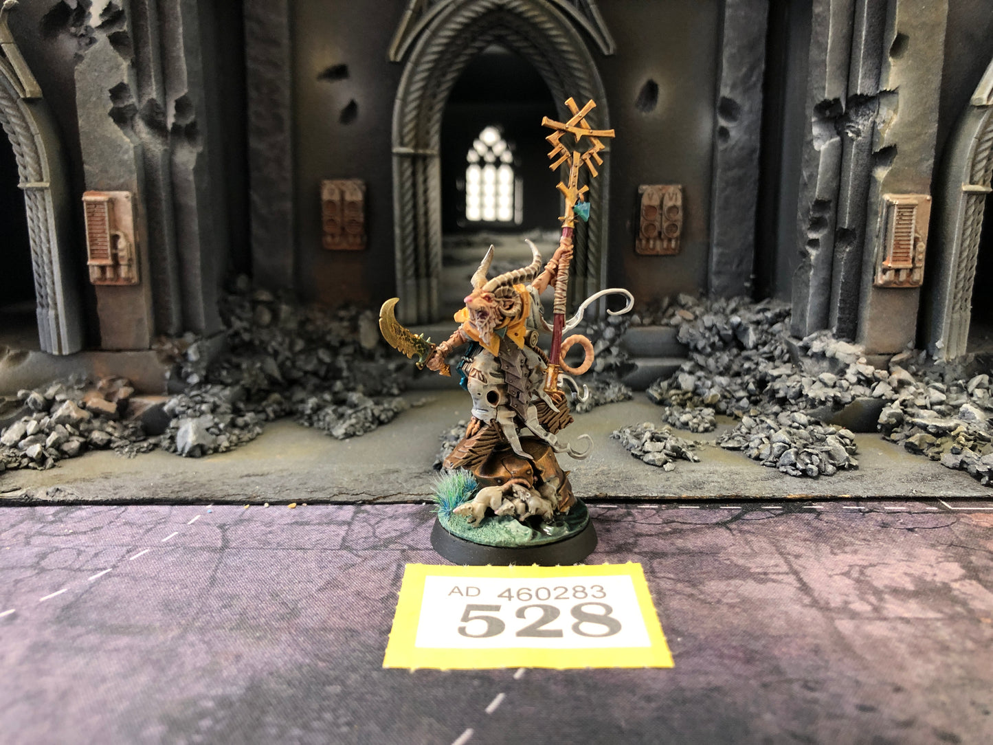 Greyseer #528 Skaven AOS Well Painted Warhammer 40k