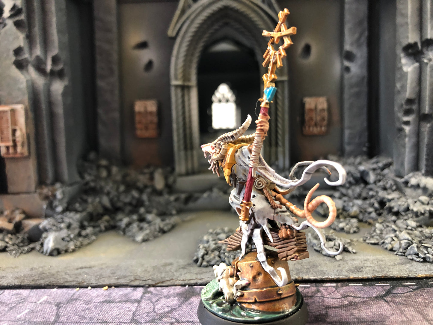 Greyseer #528 Skaven AOS Well Painted Warhammer 40k