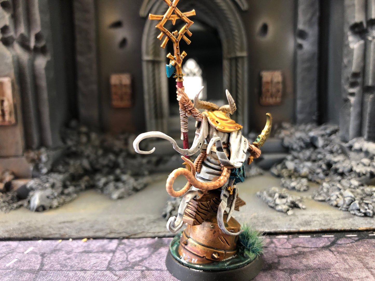 Greyseer #528 Skaven AOS Well Painted Warhammer 40k
